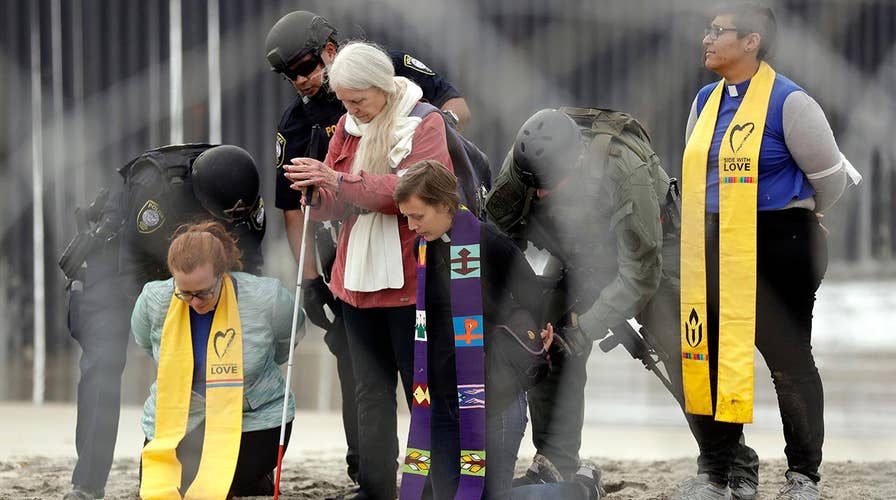 Arrests made at Love Knows No Borders protest