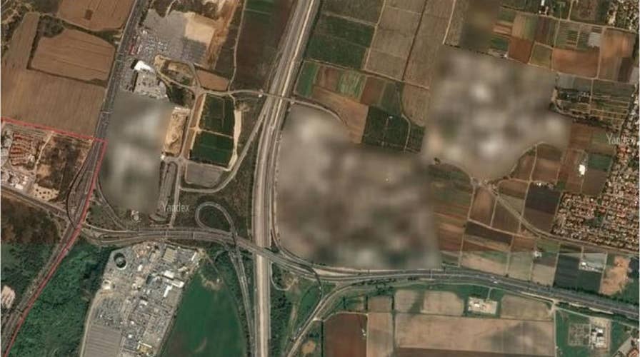 Secret military bases exposed by Russian satellite map