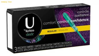 Certain Kotex tampons recalled following reports they unravel, come apart inside body