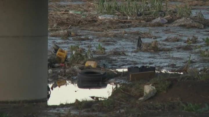 Sewage spill flowing across Mexican border into CA