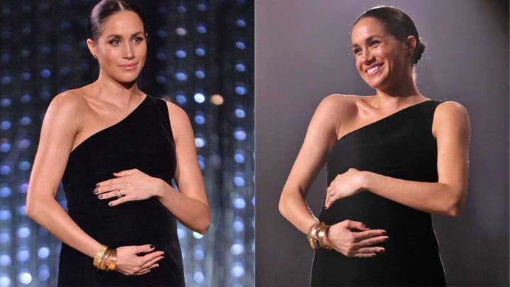 Pregnant Meghan Markle arrives in New York City for royal baby shower Fox News