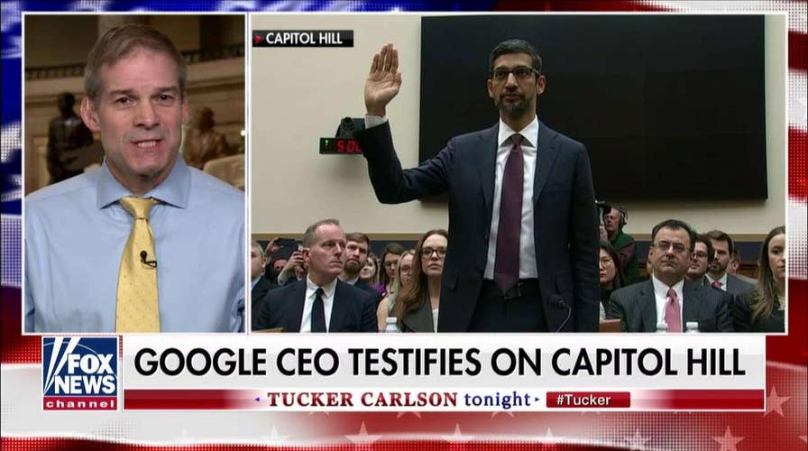 Rep. Jordan: House Judiciary Cmte Could Look at 'Breaking Up' Tech Giants Like Google