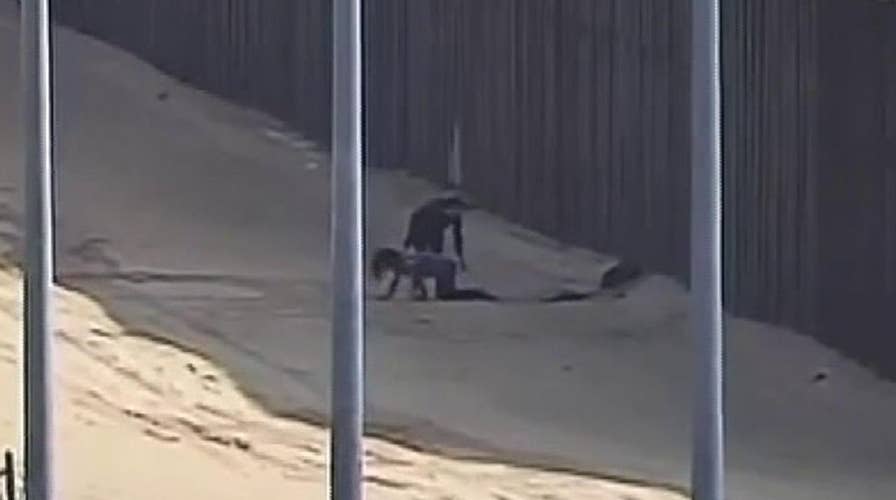 Two teens injured after falling from border fence