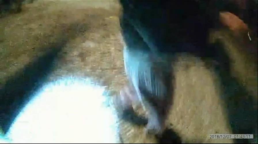 Cop stops teen's suicide attempt in front of moving train