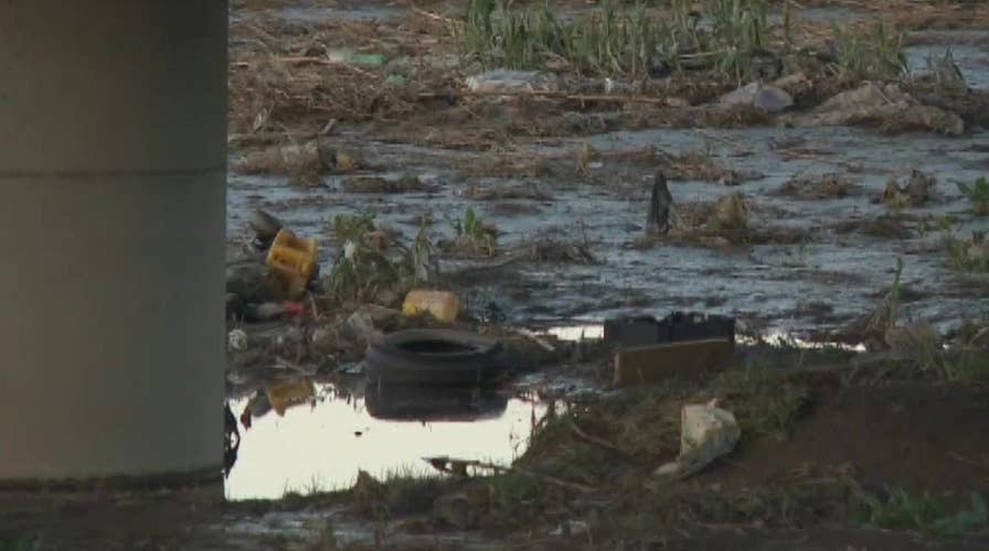 Sewage spill flowing across Mexican border into CA