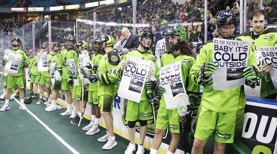 Team sings 'Baby, It's Cold Outside' despite song's controversy