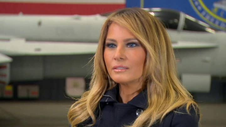 What is the hardest thing Melania Trump has dealt with?