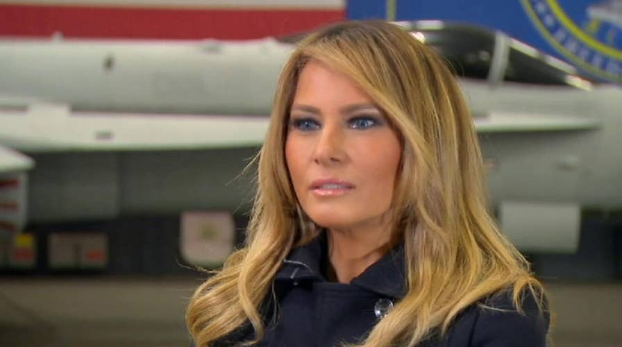 What is the hardest thing Melania Trump has dealt with?