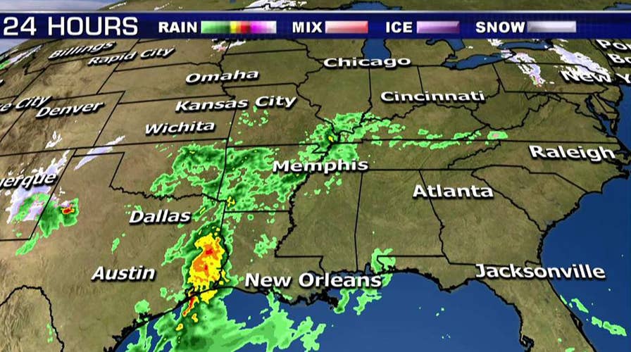 National forecast for Thursday, December 13