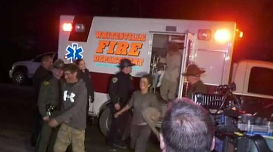 Crews rescue three people from abandoned mine