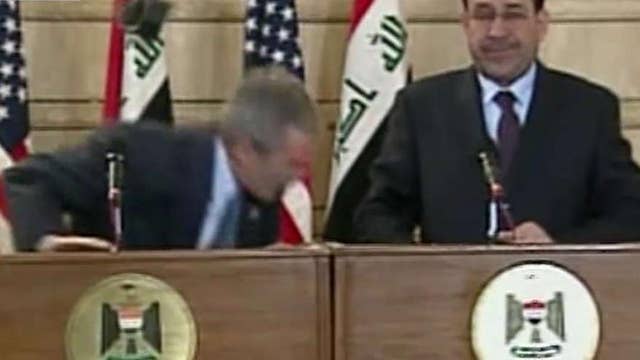 10th anniversary of Bush shoethrowing incident in Iraq 10th anniversary of Bush shoethrowing incident in Iraq