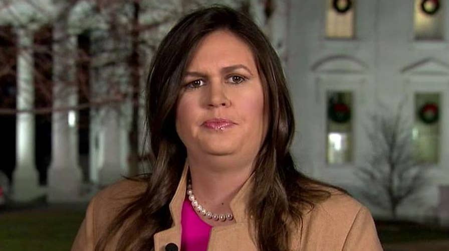 Sarah Sanders reacts to Pelosi's comments on gov't shutdown