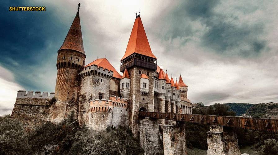 What lies beneath castle that imprisoned 'Dracula'?