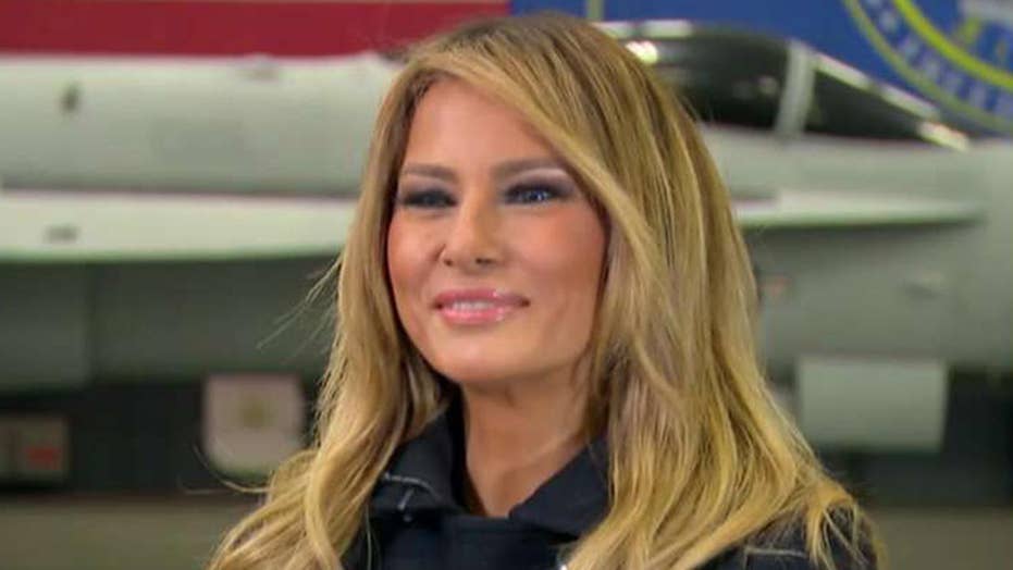 Melania Trump targeted for calling out 'opportunist' media