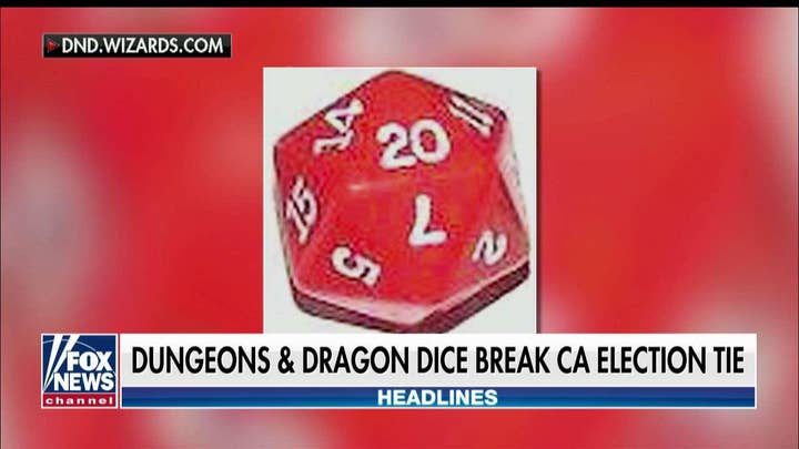 'Dungeons &amp; Dragons' Dice Used to Break Election Tie in California