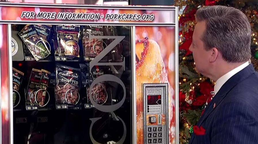 'Fox & Friends' puts bacon vending machine to the test