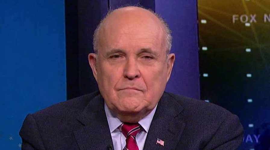 Rudy Giuliani on Michael Cohen's prison term, Flynn memos