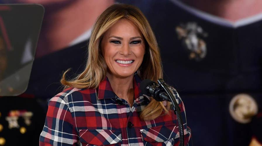 Melania hits media opportunists