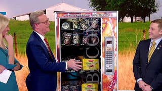 Bacon vending machine serves up favorites on 'Fox & Friends' - Fox News