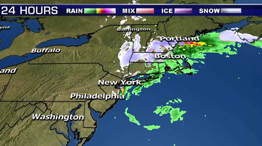 National forecast for Monday, December 17