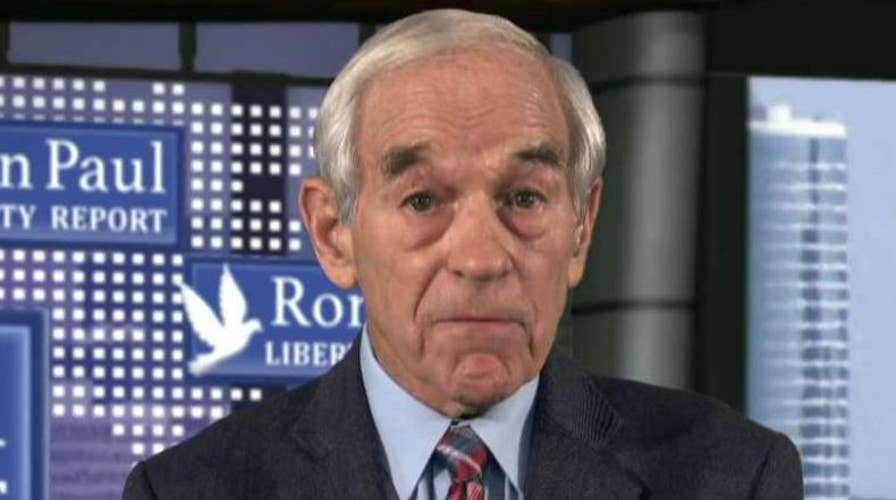 Ron Paul: I fear the market bubble bursting