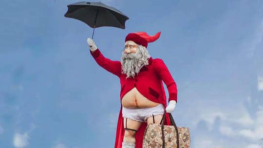 New Zealand mall creates a gender-fluid Santa Claus