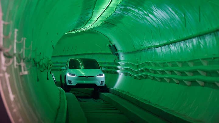 Elon Musk's The Boring Company unveils its high-speed underground transportation system for Los Angeles commuters