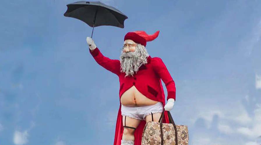New Zealand mall creates a gender-fluid Santa Claus