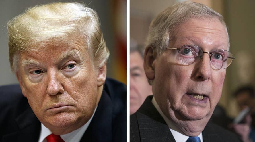 Trump drops demands to fund wall to avoid shutdown, Senator McConnell makes deal to fund government through February