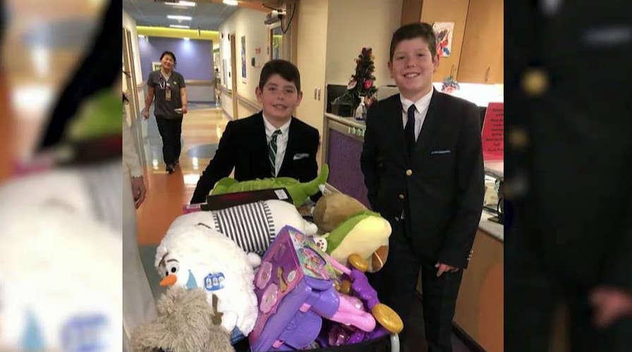 Baier family brings gifts to Children's National in DC