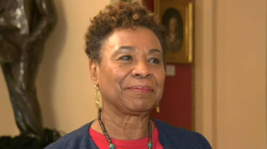 Democrat Barbara Lee siding with Trump to remove troops from Syria