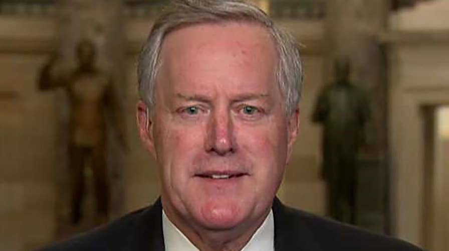 House Freedom Caucus Chair Rep. Mark Meadows leading the charge for President Trump to veto the stopgap spending bill