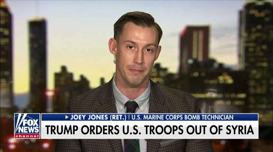 Wounded Marine Vet Backs Syria Withdrawal: 'Reassuring' to See Trump Fulfilling Foreign Policy Promise