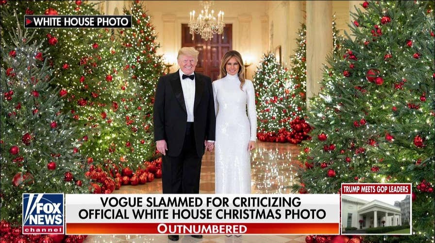 Pavlich Calls Out 'Leftist Rag' Vogue for Piece Mocking White House Christmas Portrait