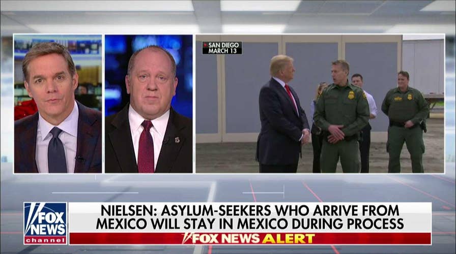 Homan: Trump must stand firm on border wall funding.