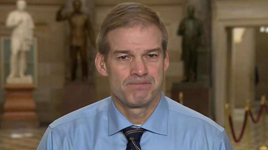 Rep. Jim Jordan: Democrats are more concerned with stopping President Trump than helping the country on border security