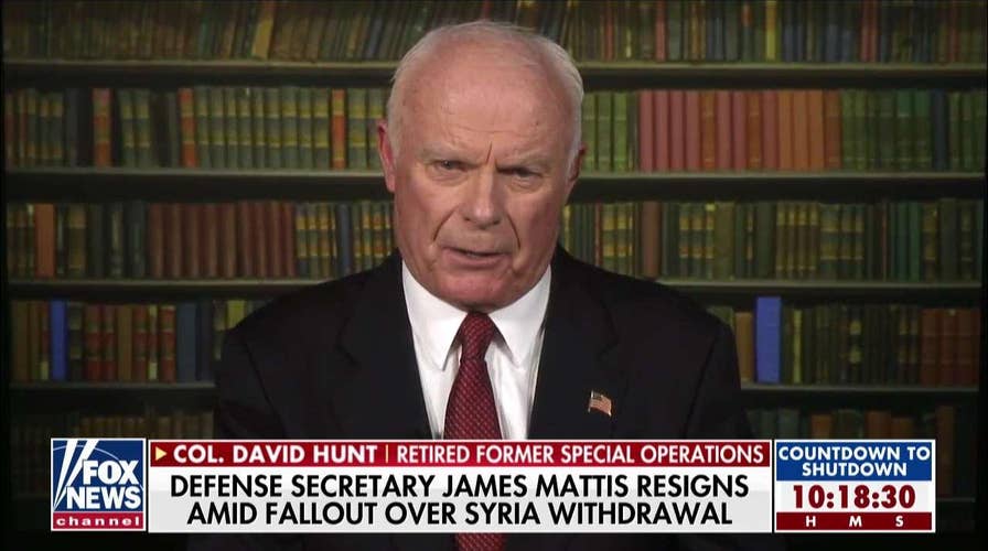 Colonel David Hunt on Mattis Resignation, Troop Withdrawal
