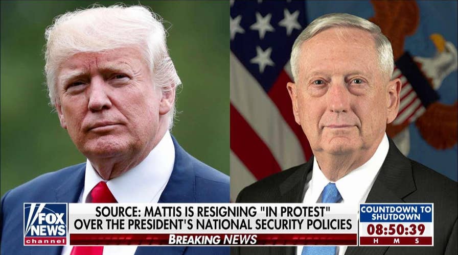 Griffin Reports on Mattis' Resignation: He Believes Syria Withdrawal Is 'Betrayal' of Kurds