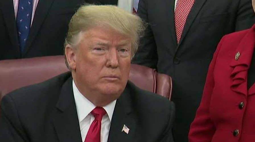 Trump is blaming Democrats for the approaching partial government shutdown deadline, Schumer says there will be no wall