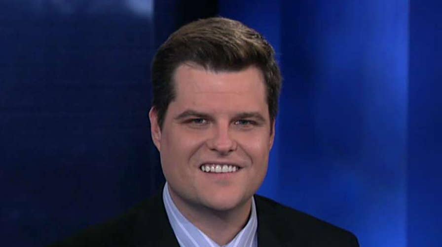Rep. Gaetz: Trump will not sign a bad spending bill deal after previously signing a bad spending cap