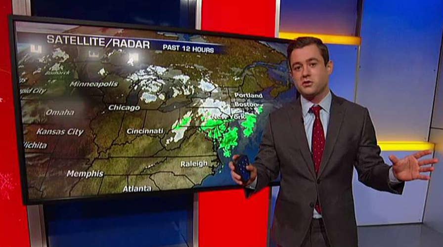 Hoping for a White Christmas? National forecast for Monday, December 24