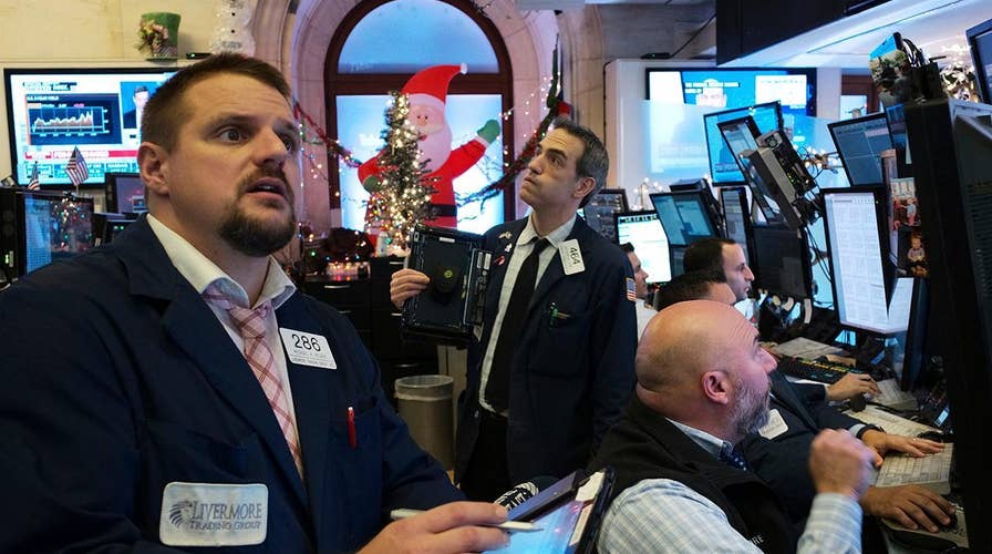 Massive Christmas Eve selloff as Dow dives over 600 points; S&P enters bear market