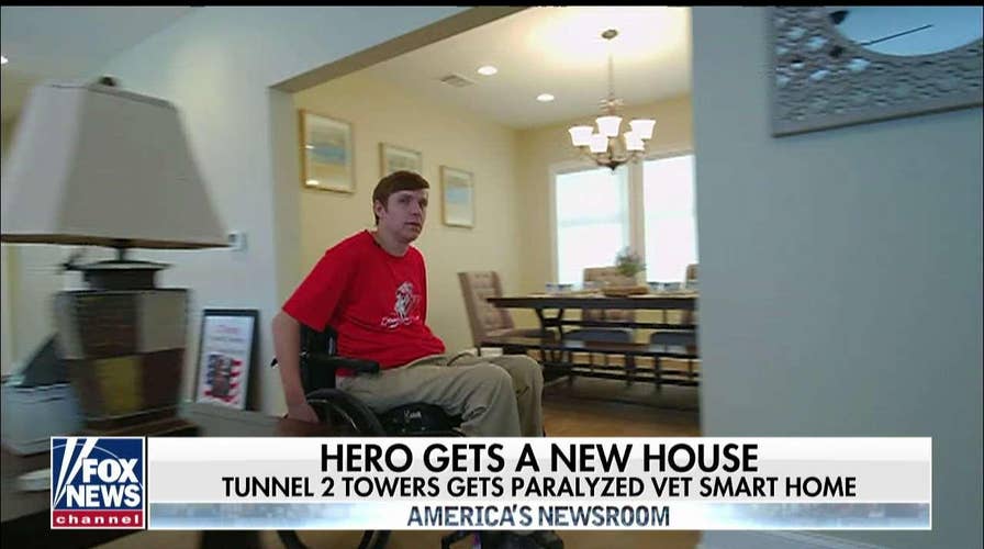 Paralyzed Army Veteran Gifted Mortgage-Free 'Smart Home' for Christmas