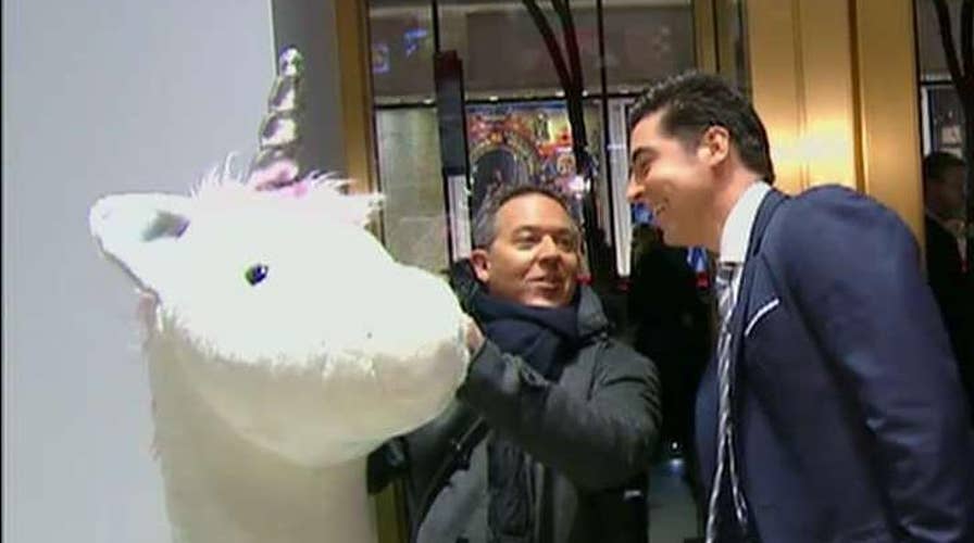 'The Five' in Toyland? Jesse, Juan and Greg let loose at FAO Schwarz in search of Christmas fun