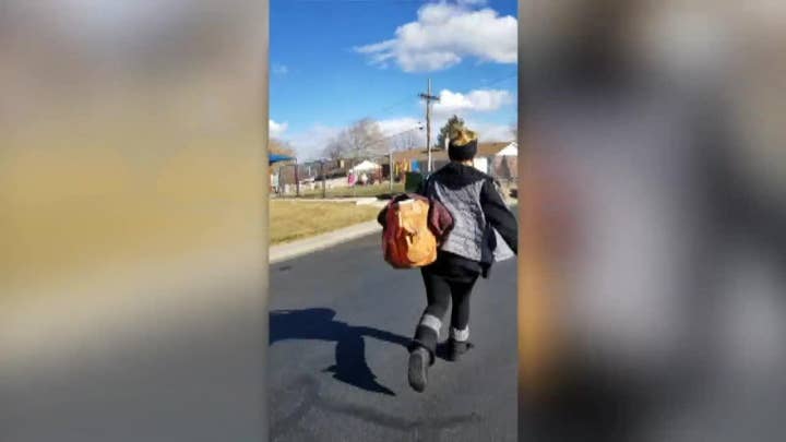 Colorado woman confronts stranger who steals a package from her front porch