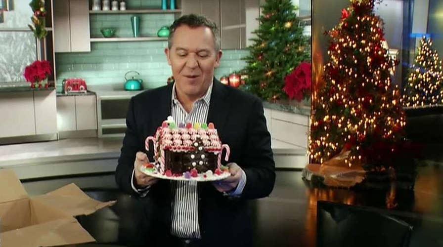 Hosts of The Five celebrate Christmas by building gingerbread houses