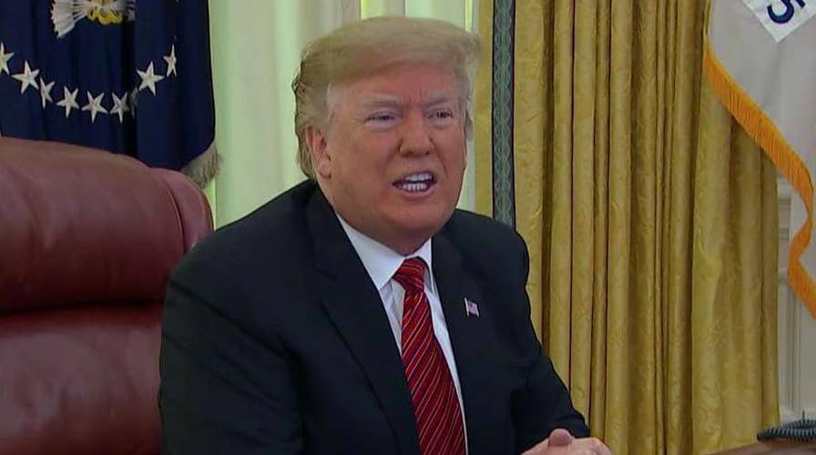 Trump says federal workers want better border barriers despite the government shutdown