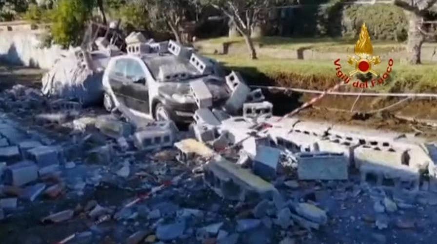 Earthquake triggered by Mount Etna eruptions causes damage in Italy