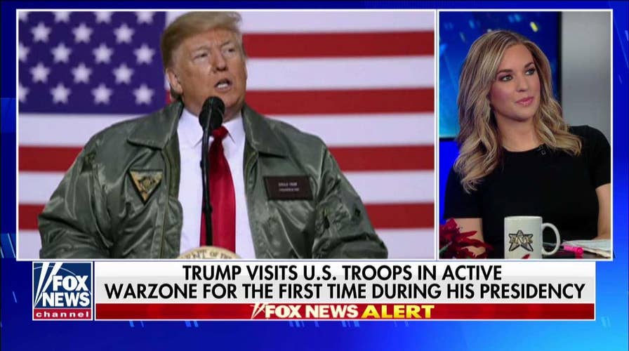 'We Ought to Say Thank You': 'The Five' on Pres. Trump's Visit to Troops in Iraq