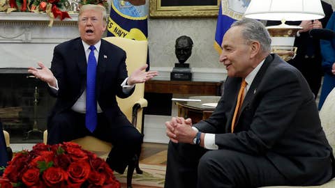 How much public pressure is Trump facing to cut a deal with Democrats?